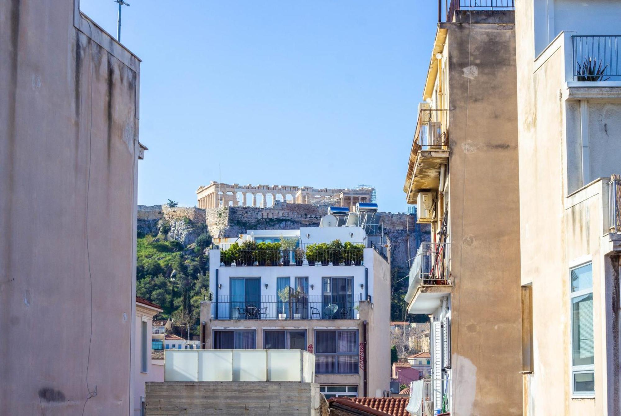 Acropolis Rooftop Monastiraki Centrral Gem Athen Exterior foto