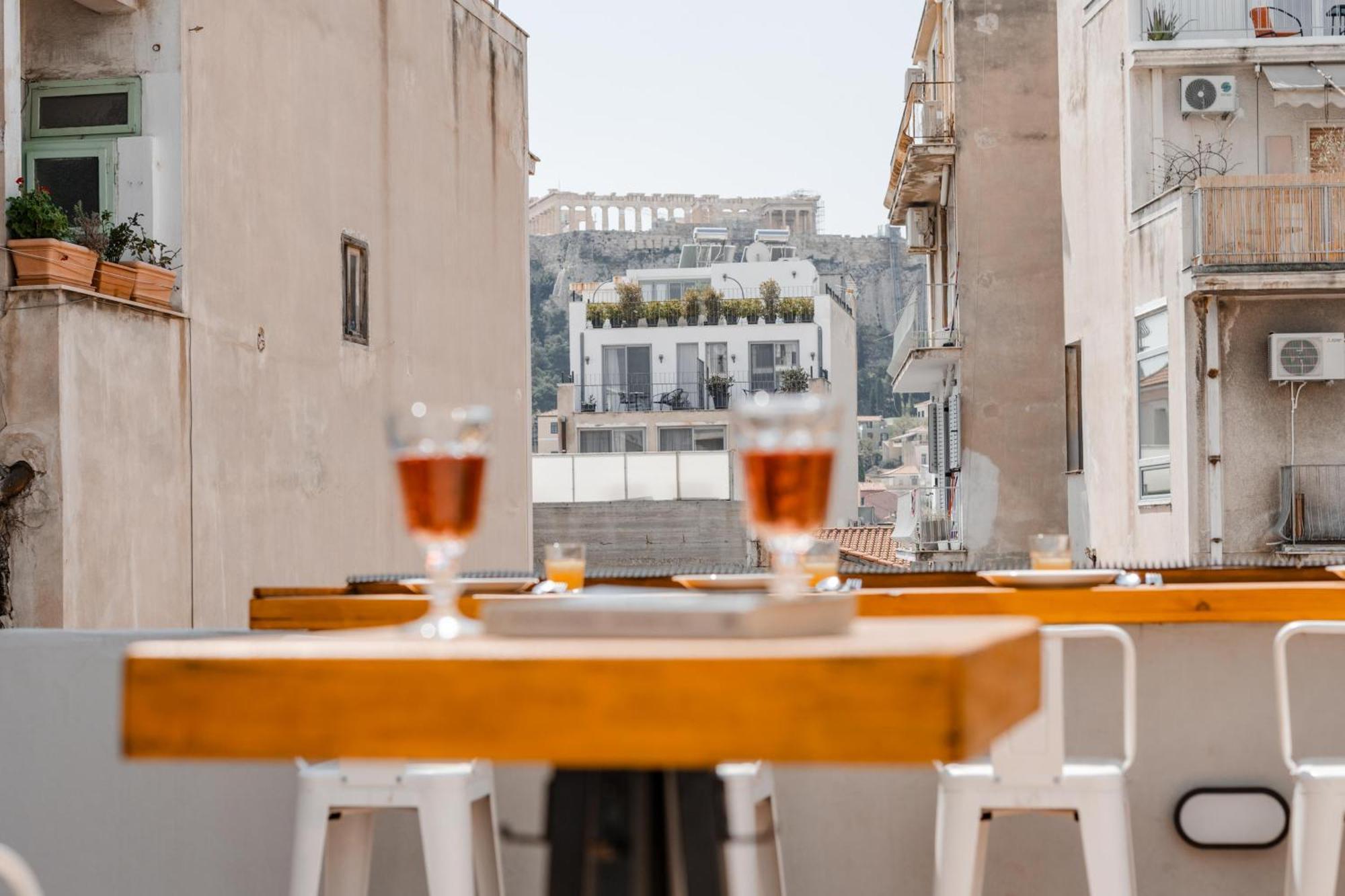 Acropolis Rooftop Monastiraki Centrral Gem Athen Exterior foto